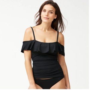 Tommy Bahama Pearl Flounced Tankini Top